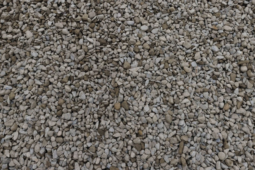 Delaware Blend mixed-tone landscape aggregate from Paver World’s labeled product photo
