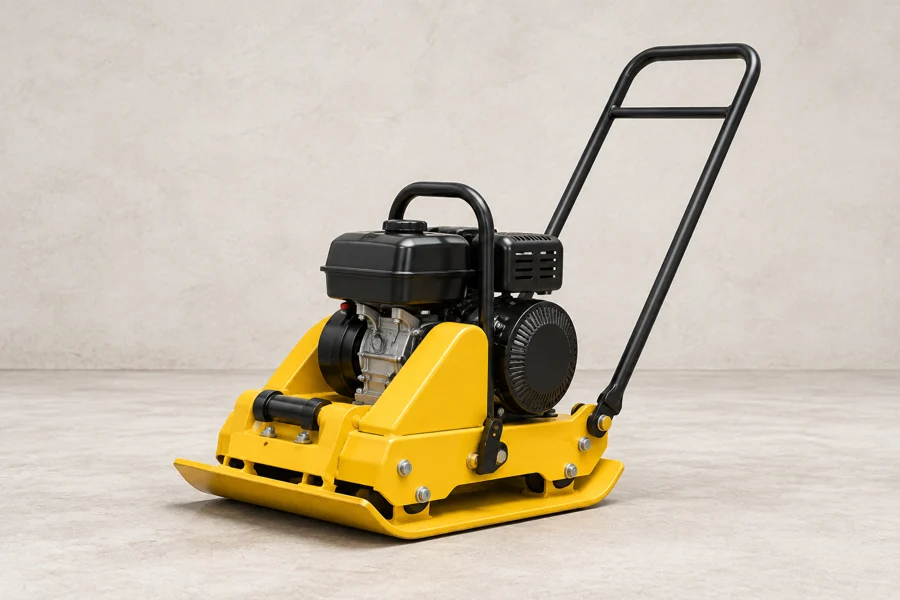 Illustrative plate compactor equipment, not a confirmed rental model